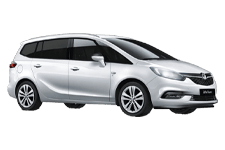 Minibus Hire Banbury - Vauxhall Zafira 5 + 2 - Minibus hire Banbury